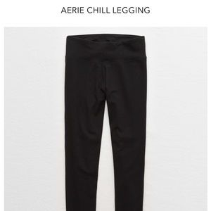 Aerie “chill” black leggings size small
